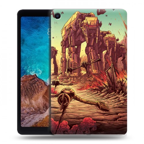 Дизайнерский силиконовый чехол для Xiaomi Mi Pad 4 Plus Star Wars : The Last Jedi