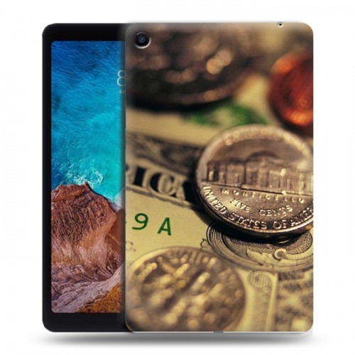 Дизайнерский силиконовый чехол для Xiaomi Mi Pad 4 Plus Текстуры денег