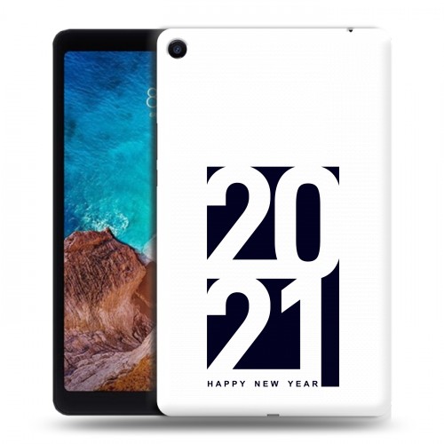 Дизайнерский силиконовый чехол для Xiaomi Mi Pad 4 Plus Happy 2021