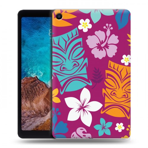 Дизайнерский силиконовый чехол для Xiaomi Mi Pad 4 Plus Гавайские Шаблоны
