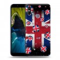 Дизайнерский пластиковый чехол для HTC U12 Life Флаг Британии