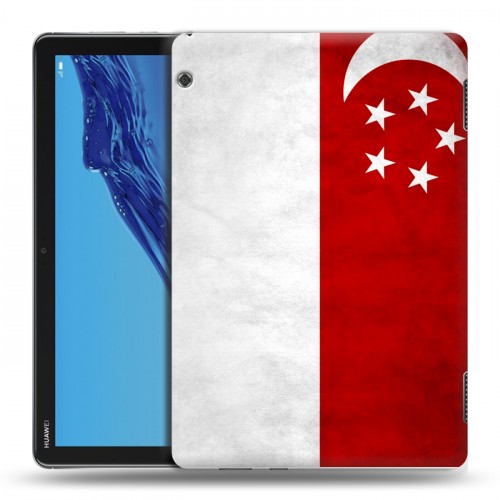 Дизайнерский силиконовый чехол для Huawei MediaPad T5 Сингапур