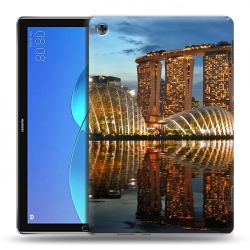 Дизайнерский силиконовый чехол для Huawei MediaPad M5 Lite Сингапур