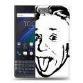 Дизайнерский пластиковый чехол для BlackBerry KEY2 LE Альберт Эйнштейн