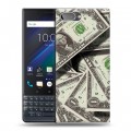 Дизайнерский пластиковый чехол для BlackBerry KEY2 LE Текстуры денег