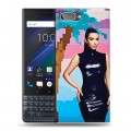 Дизайнерский пластиковый чехол для BlackBerry KEY2 LE Ким Кардашьян
