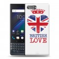Дизайнерский пластиковый чехол для BlackBerry KEY2 LE British love