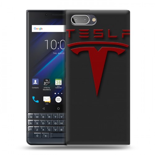 Дизайнерский пластиковый чехол для BlackBerry KEY2 LE Tesla