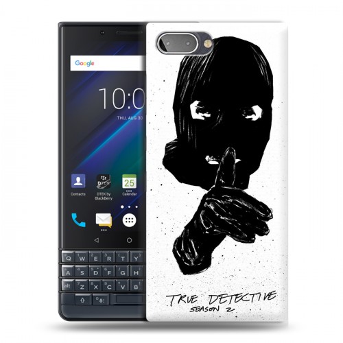 Дизайнерский пластиковый чехол для BlackBerry KEY2 LE Настоящий детектив