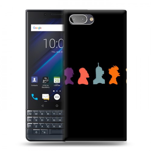 Дизайнерский пластиковый чехол для BlackBerry KEY2 LE Футурама