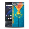 Дизайнерский пластиковый чехол для BlackBerry KEY2 LE Флаг Казахстана
