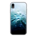 Дизайнерский силиконовый чехол для Iphone Xr Абстракции Капли