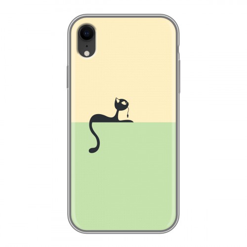 Дизайнерский силиконовый чехол для Iphone Xr Абстрактный минимализм