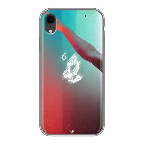 Дизайнерский силиконовый чехол для Iphone Xr drake