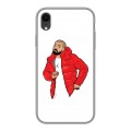 Дизайнерский силиконовый чехол для Iphone Xr drake