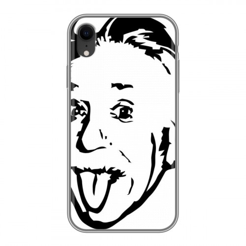 Дизайнерский пластиковый чехол для Iphone Xr Альберт Эйнштейн