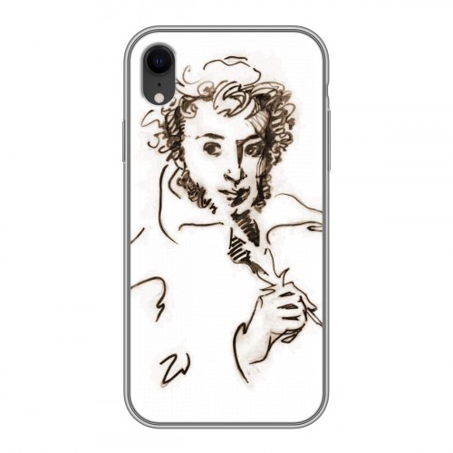 Дизайнерский силиконовый чехол для Iphone Xr Пушкин