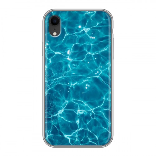 Дизайнерский силиконовый чехол для Iphone Xr Райский океан