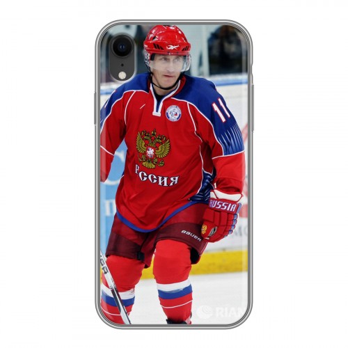 Дизайнерский силиконовый чехол для Iphone Xr В.В.Путин