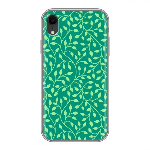 Дизайнерский пластиковый чехол для Iphone Xr Царство листьев