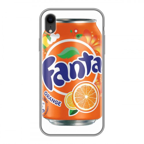Дизайнерский силиконовый чехол для Iphone Xr Fanta
