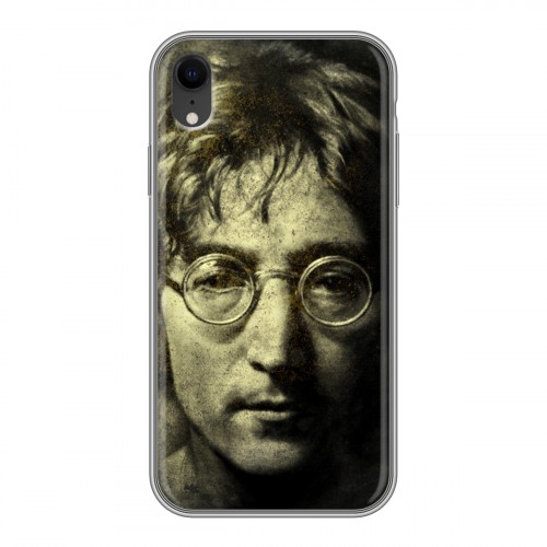 Дизайнерский силиконовый чехол для Iphone Xr Джон Леннон