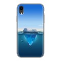 Дизайнерский силиконовый чехол для Iphone Xr Льды