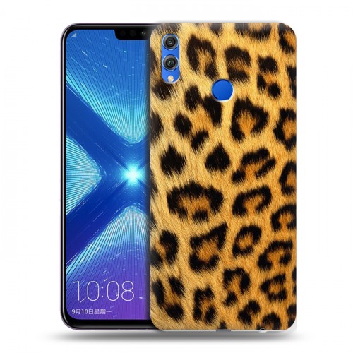 Дизайнерский силиконовый чехол для Huawei Honor 8X Леопард