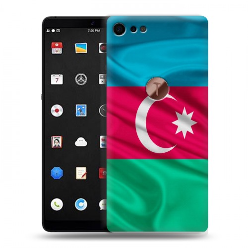 Дизайнерский пластиковый чехол для Smartisan U3 Pro Флаг Азербайджана
