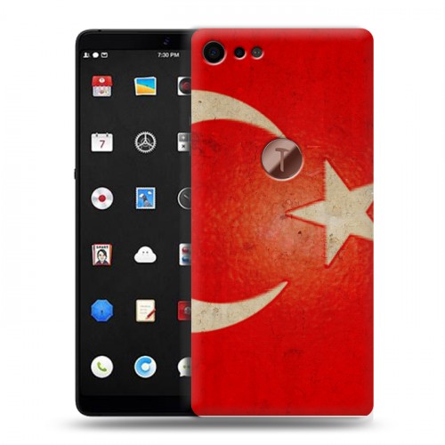 Дизайнерский пластиковый чехол для Smartisan U3 Pro Флаг Турции