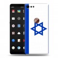 Дизайнерский пластиковый чехол для Smartisan U3 Pro Флаг Израиля