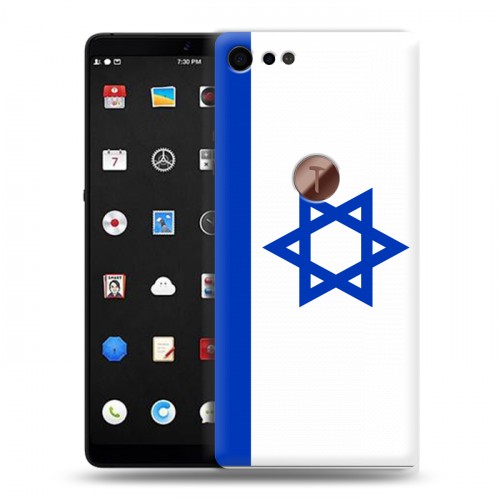 Дизайнерский пластиковый чехол для Smartisan U3 Pro Флаг Израиля