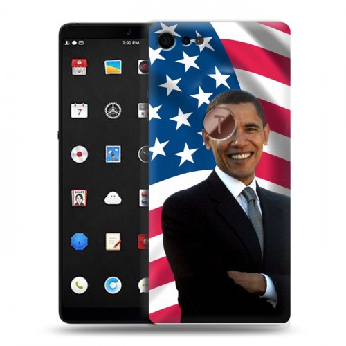 Дизайнерский пластиковый чехол для Smartisan U3 Pro Барак Обама