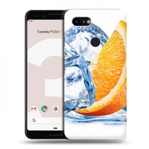 Дизайнерский пластиковый чехол для Google Pixel 3 Апельсины