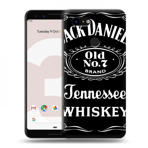 Дизайнерский пластиковый чехол для Google Pixel 3 Jack Daniels
