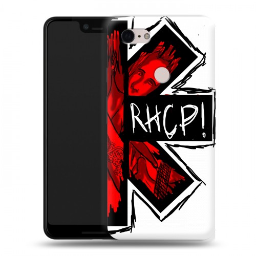 Дизайнерский силиконовый чехол для Google Pixel 3 XL Red Hot Chili Peppers