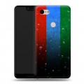Дизайнерский силиконовый чехол для Google Pixel 3 XL Флаг Дагестана