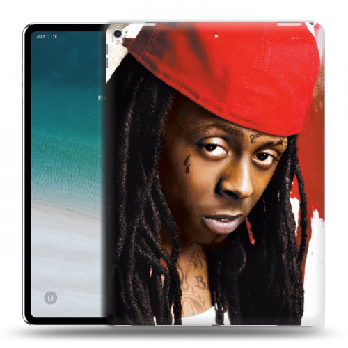 Дизайнерский силиконовый чехол для IPad Pro 12.9 (2018) Lil Wayne
