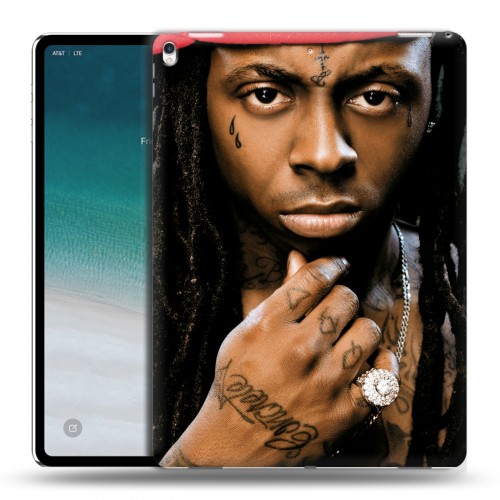 Дизайнерский силиконовый чехол для IPad Pro 12.9 (2018) Lil Wayne