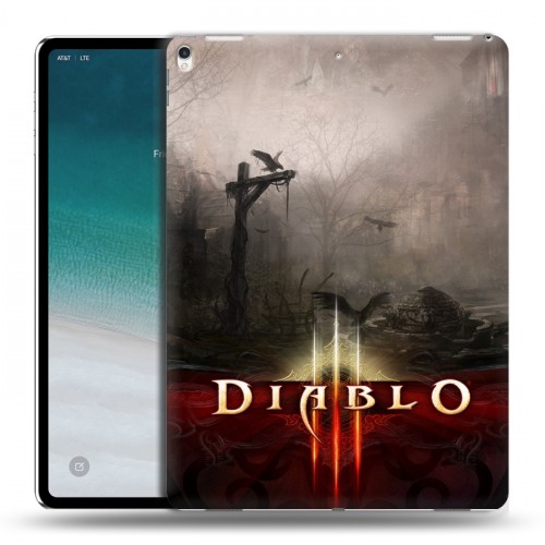 Дизайнерский силиконовый чехол для IPad Pro 12.9 (2018) Diablo