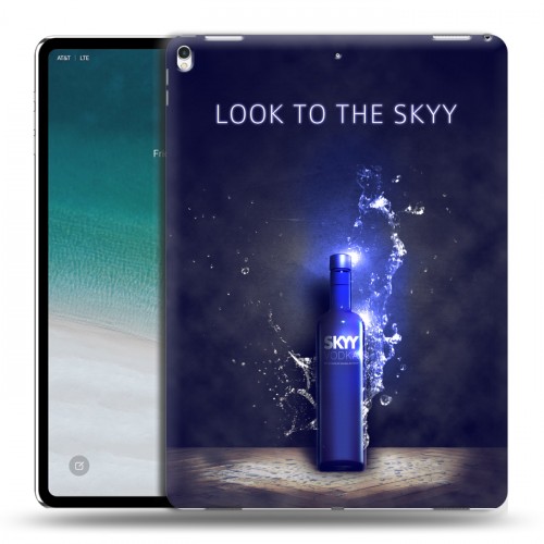 Дизайнерский силиконовый чехол для IPad Pro 12.9 (2018) Skyy Vodka