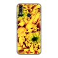 Дизайнерский пластиковый чехол для Huawei Honor 8C Монохромные цветы