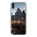 Дизайнерский силиконовый чехол для Huawei Honor 8C амстердам
