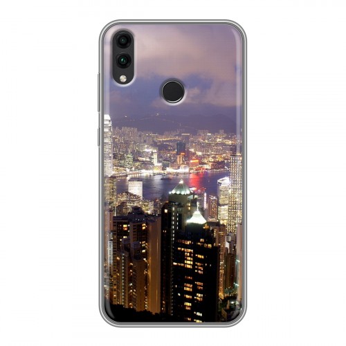 Дизайнерский силиконовый чехол для Huawei Honor 8C Сингапур