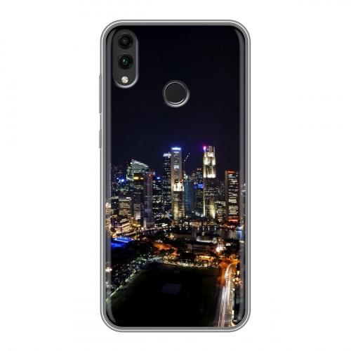 Дизайнерский пластиковый чехол для Huawei Honor 8C Сингапур