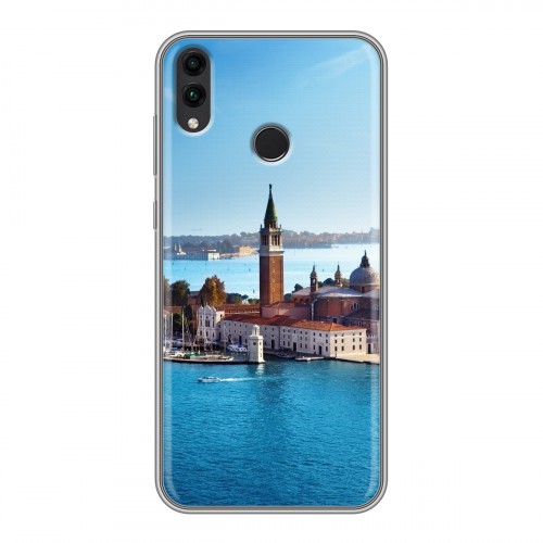 Дизайнерский силиконовый чехол для Huawei Honor 8C Венеция