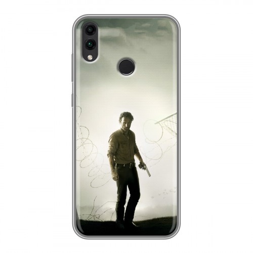 Дизайнерский силиконовый чехол для Huawei Honor 8C Ходячие мертвецы