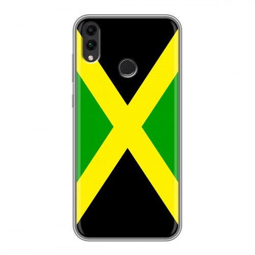Дизайнерский силиконовый чехол для Huawei Honor 8C Флаг Ямайки