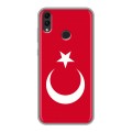 Дизайнерский силиконовый чехол для Huawei Honor 8C Флаг Турции