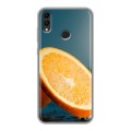 Дизайнерский силиконовый чехол для Huawei Honor 8C Апельсины